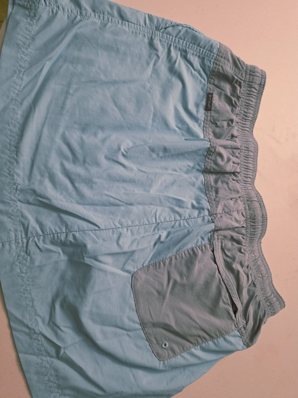 Athletic Navy  Minilight blue with gray  Skort with Elastic Waist